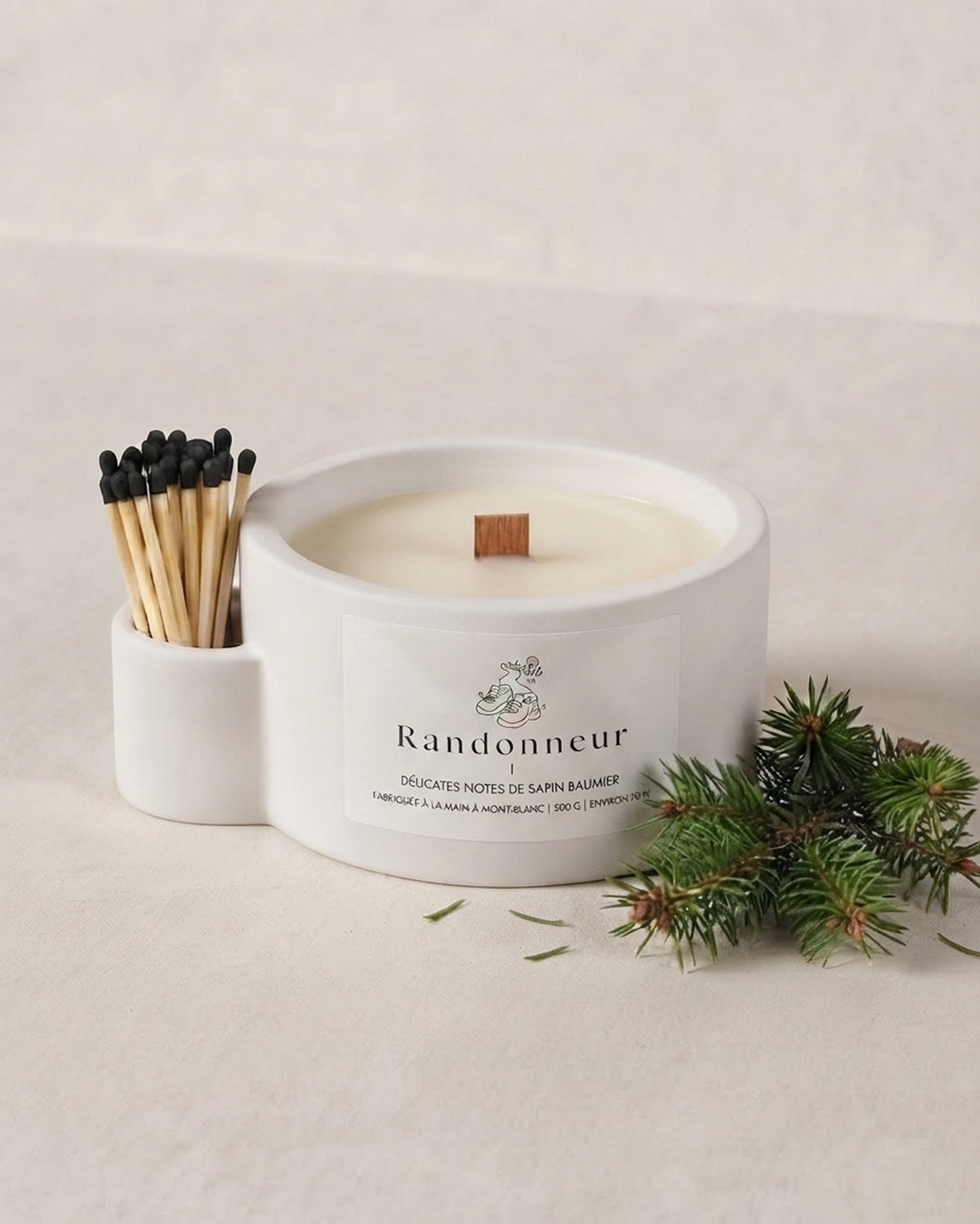 Bougie | Randonneur | Sapin Baumier