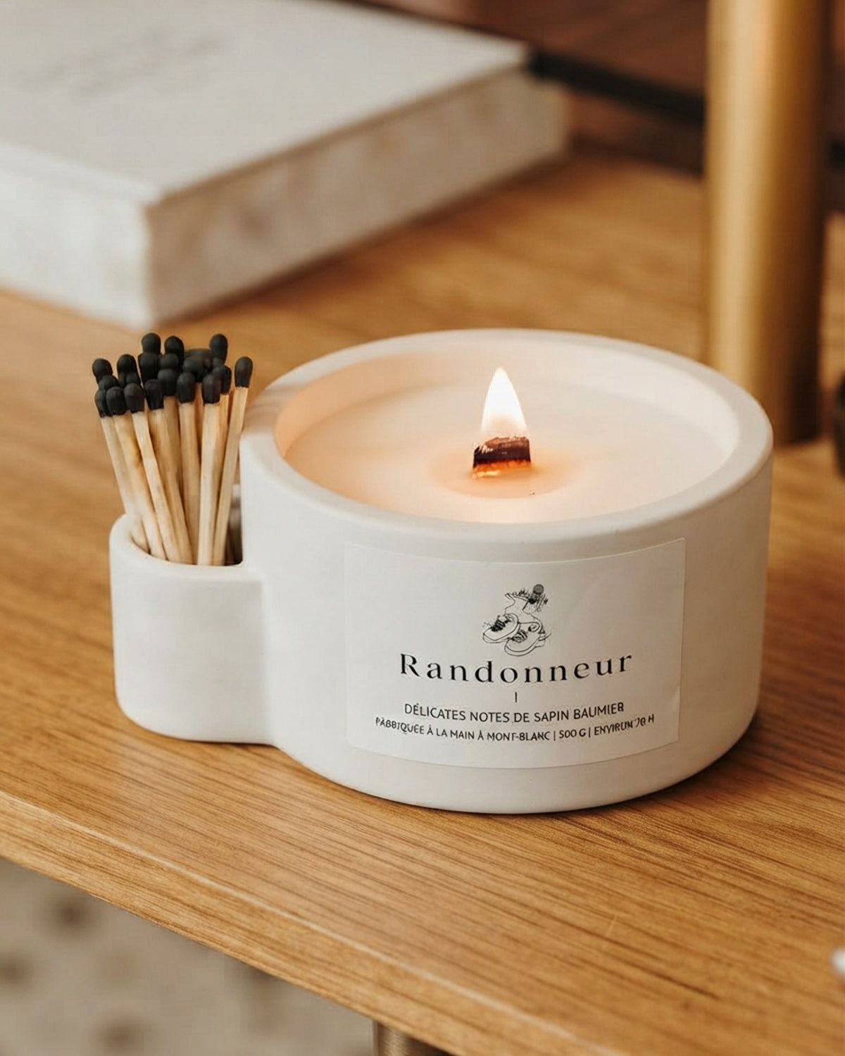 Bougie | Randonneur | Sapin Baumier