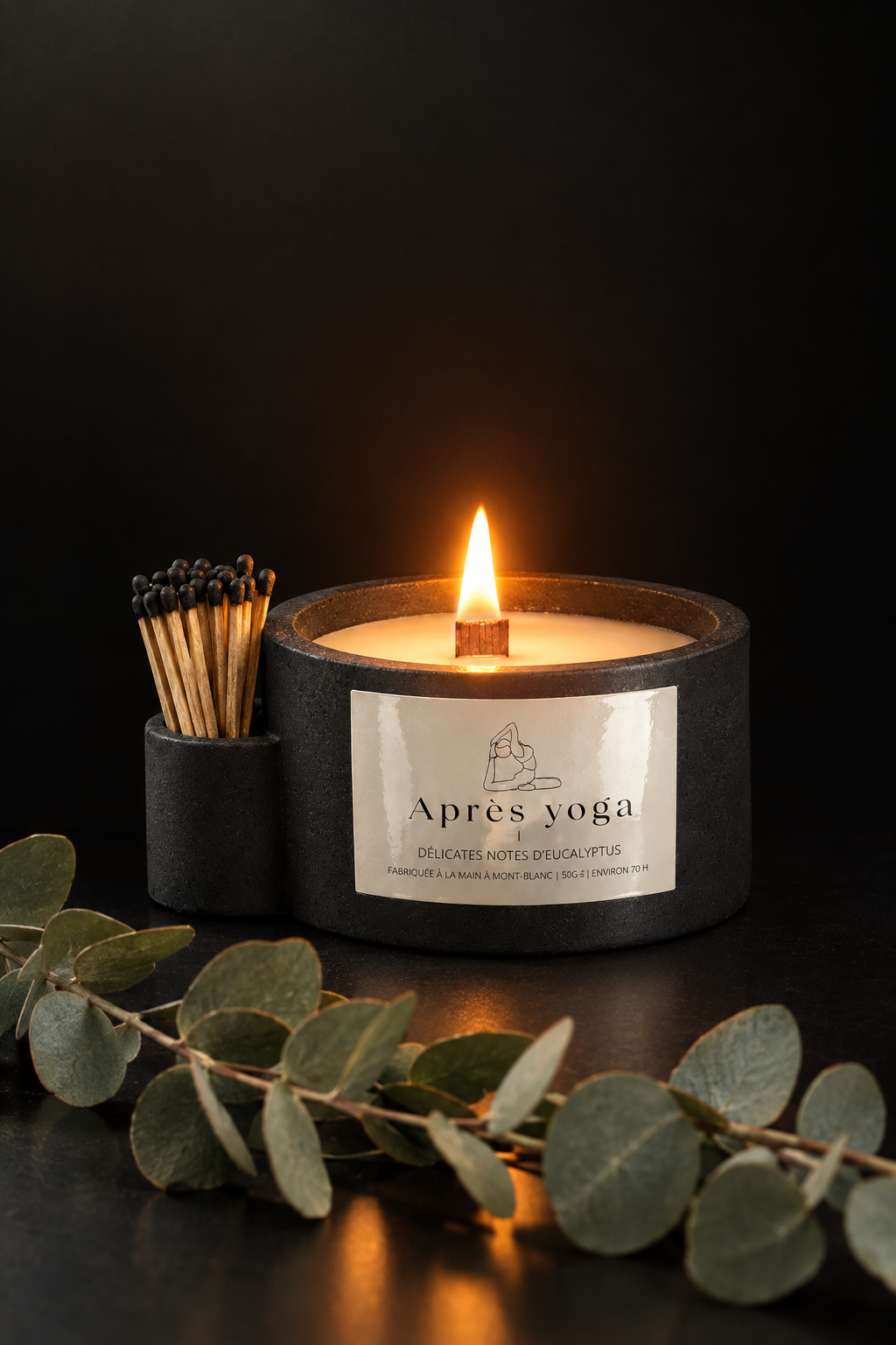 Bougie | Après Yoga | Eucalyptus